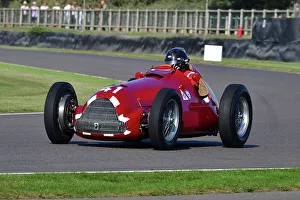 Voiturette Prints: CJ13 2303 Peter Greenfield, Alfa Romeo 158 Alfetta
