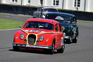 CJ13 2745 Peter James, Richard Attwood, Jaguar Mk1