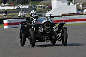 39 Minutes Of Racing Prints: CJ13 2954 Jonathan Turner, Bentley 3 litre