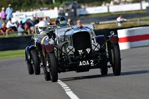 39 Minutes Of Racing Prints: CJ13 2978 Gregor Fisken, Christoff Cowens, Vauxhall 30-98 Brooklands Special