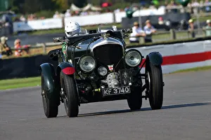 39 Minutes Of Racing Prints: CJ13 2981 Hugh Apthorp, Nick Swift, Bentley 4½ Litre Blower, Birkin Blower
