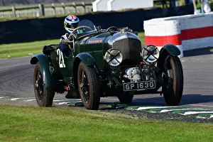 39 Minutes Of Racing Prints: CJ13 3024 Mihai Negrescu, Eddie Williams, Bentley 4½ Litre Supercharged, blower Bentley