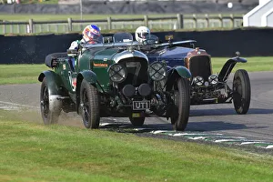 39 Minutes Of Racing Prints: CJ13 3039 Michael Birch, Christopher Lunn, Bentley 4½ Litre