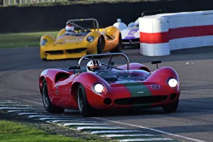 Late Afternoon Race Prints: CJ13 3315 Anthony Sinclair, Lola-Chevrolet T70 Spyder