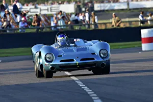 Late Afternoon Race Prints: CJ13 3348 William Nuthall, Bizzarrini-Chevrolet P538