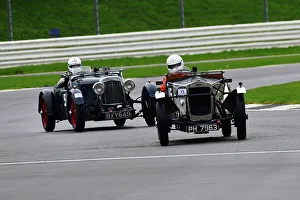 Robin Lightwood Prints: CJ13 4054 Robin Lightwood, Frazer Nash Fast Tourer, Edward Bradley, Aston Martin Mark III
