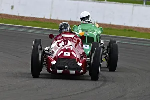 CJ13_7008 Peter Greenfield, Alfa Romeo Alfetta 158, Mark Gillies, ERA R3A.jpg