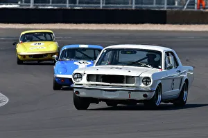 HSCC 70’s Road Sports, Historic Road Sports And Historic Touring Cars Prints: CJ13 8508 Mark Watts, Ford Mustang