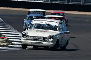 HSCC 70’s Road Sports, Historic Road Sports And Historic Touring Cars Prints: CJ13 8515 Nigel Cox, Ford Lotus Cortina Mk1