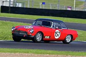 HSCC GT And SR Championship For Guards Trophy And HSCC Thundersports Series Prints: CJ13 8797 Rob Cull, Hugh Lafferty, MGB Roadster