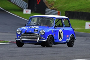 Prints of Michael Cullen, Austin Mini Cooper S, Masters Pre-66 Touring Cars, Masters Historic Festival, featuring touring cars from the days of the British Saloon Car Championship Masters Historic Festival Brands Hatch May 2024 Prints: CJ13_9515 Michael Cullen, Austin Mini Cooper S.jpg