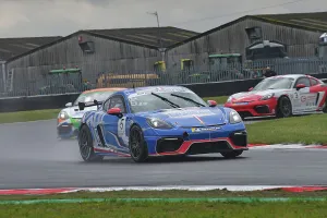 Oskar Dix Prints: CJ13 9779 Oskar Dix, Team Parker Racing, Porsche 718 Cayman GT4 Clubsport