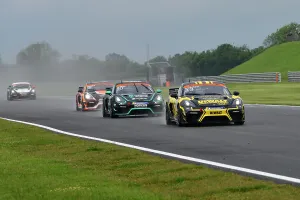 Thomas Bradshaw Prints: CJ13 9785 Thomas Bradshaw, Toro Verde GT, Porsche 718 Cayman GT4 RS Clubsport