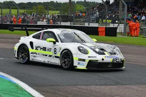 Sunday 9th June 2024 Prints: CJ14 0407 Hugo Ellis, Team Parker Racing, Porsche 911 GT3 Cup