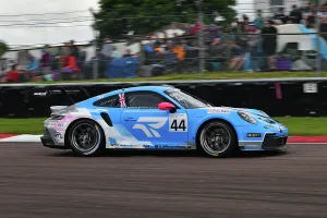 April 2024 Prints: CJ14 0534 Abbie Eaton, Rebelleo Motorsport, Porsche 911 GT3 Cup
