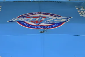 Horseless To Hybrid-Revolutions In Power Prints: CJ14 2856 Bonnet decoration of the Richard Petty Plymouth Speedbird