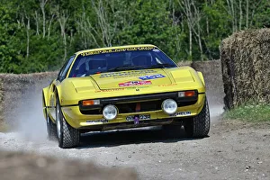 Forest Rally Stage Prints: CJ14 2863 Tony Worswick, Ferrari 308 GTB Group 4