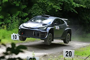 Forest Rally Stage Prints: CJ14 2954 Jari-Matti Latvala, Toyota GR Yaris Rally 2
