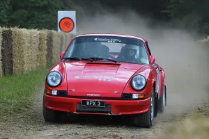Forest Rally Stage Prints: CJ14 3011 Benjamin Smith, Porsche 911 RS