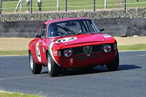 Alfa B Pre 66 Alfa Touring Cars Prints: CJ14 5054 Alun Edwards, Alfa Romeo Giulia Sprint GT