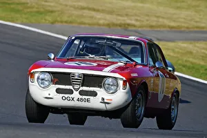 Alfa B Pre 66 Alfa Touring Cars Prints: CJ14 5126 Richard Norris, Alfa Romeo Giulia Sprint GT