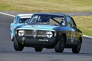 Alfa B Pre 66 Alfa Touring Cars Prints: CJ14 5127 Max Haycocks, Alfa Romeo Giulia Sprint GT