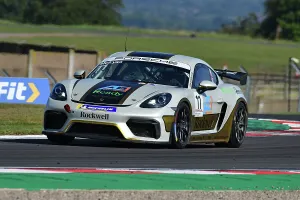 Ben Mulryan Prints: CJ14 5851 Ben Mulryan, Porsche 718 Cayman GT4 Clubsport, Race Car Consultants