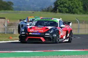George Jaxon Prints: CJ14 5868 George Jaxon, Porsche 718 Cayman GT4 RS Clubsport