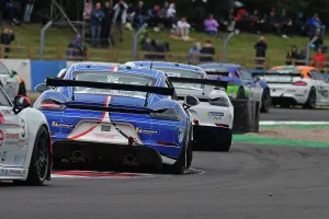 Oskar Dix Prints: CJ14 6741 Oskar Dix, Porsche 718 Cayman GT4 Clubsport, Team Parker Racing