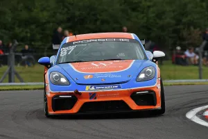 Paul Porter Prints: CJ14 6824 Paul Porter, Porsche 718 Cayman GT4 Clubsport, Team Parker Racing