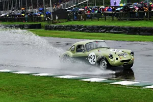 Production Based Cars Prints: CJ14 7408 Anthony Binnington, MG A Twin Cam, Le Mans