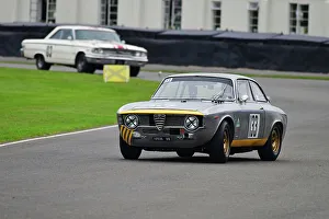 St Mary’s Trophy Race Prints: CJ14 8822 Frank Stippler, Alfa Romeo Giulia Sprint GTA