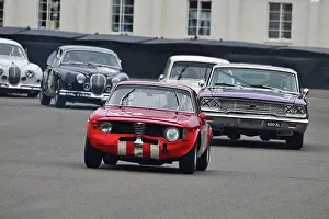 St Mary’s Trophy Race Prints: CJ14 8872 Jean-Eric Vergne, Alfa Romeo Giulia Sprint GTA