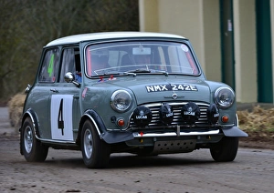 Race Retro 2013 Prints: CJ3 0728 Dave Archer, Austin Mini Cooper