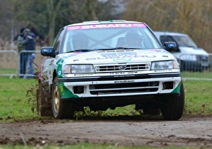 CJ3 0840 Ian Gwynne, Subaru Legacy