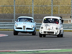 Richard Frankel Prints: CJ3 2091 John Barber, FIAT Abarth 850TC, Richard Frankel, Alfa Romeo Giulietta Sprint