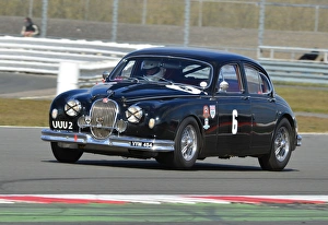 Nigel Webb Prints: CJ3 2104 Nigel Webb, Anthony Reid, Jaguar Mk 1, VYM 454