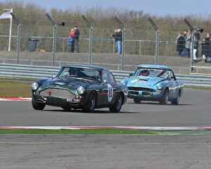 Martin Brewer Prints: CJ3 2352 Martin Brewer, Aston Martin DB4, 651 YUH