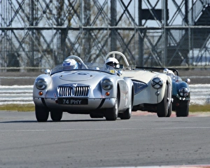 Aston Martin Owners Club Racing, HRDC Prints: CJ3 2513 Nicholas Wilkins, MGA, 74 PHY