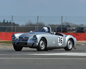 Aston Martin Owners Club Racing, HRDC Prints: CJ3 2582 Nicholas Wilkins, MGA