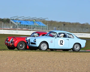Aston Martin Owners Club Racing, HRDC Prints: CJ3 3018 Richard Frankel Alfa Romeo Giulietta Sprint