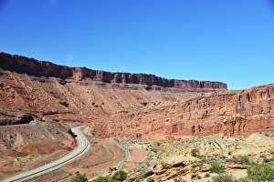 Utah Prints: CJ3 3310 Moab fault line on Highway 191