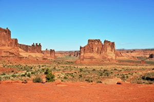 Scenic Views Prints: CJ3 3323 Panoramic view, three gossips, The Organ