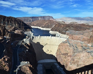 America Prints: CJ3 4118 Hoover Dam
