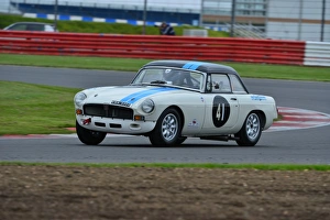 Guards Trophy For Gt Cars Prints: CJ3 6764 Peter Chambers, Nik Spencer, MGB, EWN 630 C