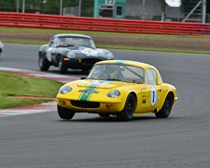 Guards Trophy For Gt Cars Prints: CJ3 6802 Nick Fleming, Lotus Elan S1, 77 SRO