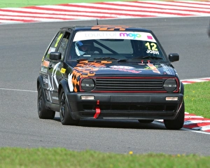 Lotus Festival 2013 Brands Hatch Prints: CJ4 5588 Josh Johnson, Mk2 Golf GTi