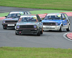 Lotus Festival 2013 Brands Hatch Prints: CJ4 5602 Alex Nuttall, Mk2 Golf GTi
