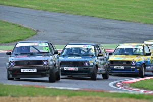 Lotus Festival 2013 Brands Hatch Prints: CJ4 5621 Simon Tomlinson, Tim Cox, Paul Cowland, Mk2 Golf GTi
