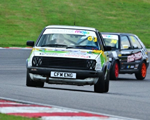 Lotus Festival 2013 Brands Hatch Prints: CJ4 5630 Dan Gibbs, Mk2 Golf GTi